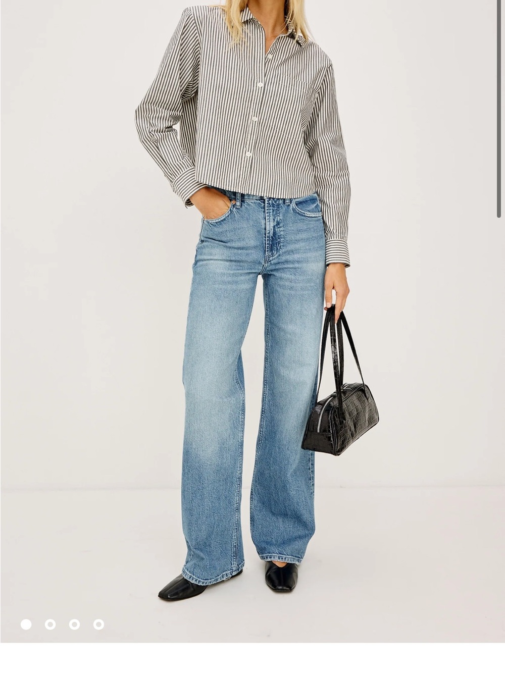 Rails Getty wide leg Classic Light Blue Wide-Leg Women’s Jeans